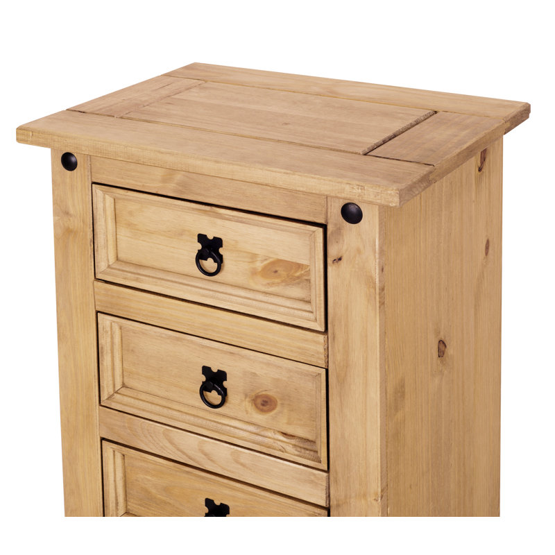 Canaseraga Solid Wood 53cm W 5 - Drawer Chest of Drawers