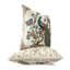 Housse de coussin carré en polyester Lavish Peacock Fenoff-1359113759