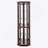 Lighted Corner Curio Cabinet For Displaying Collectibles, Wine, And Decorative Items, Offering Functional Storage And Elegant Design-1068901012