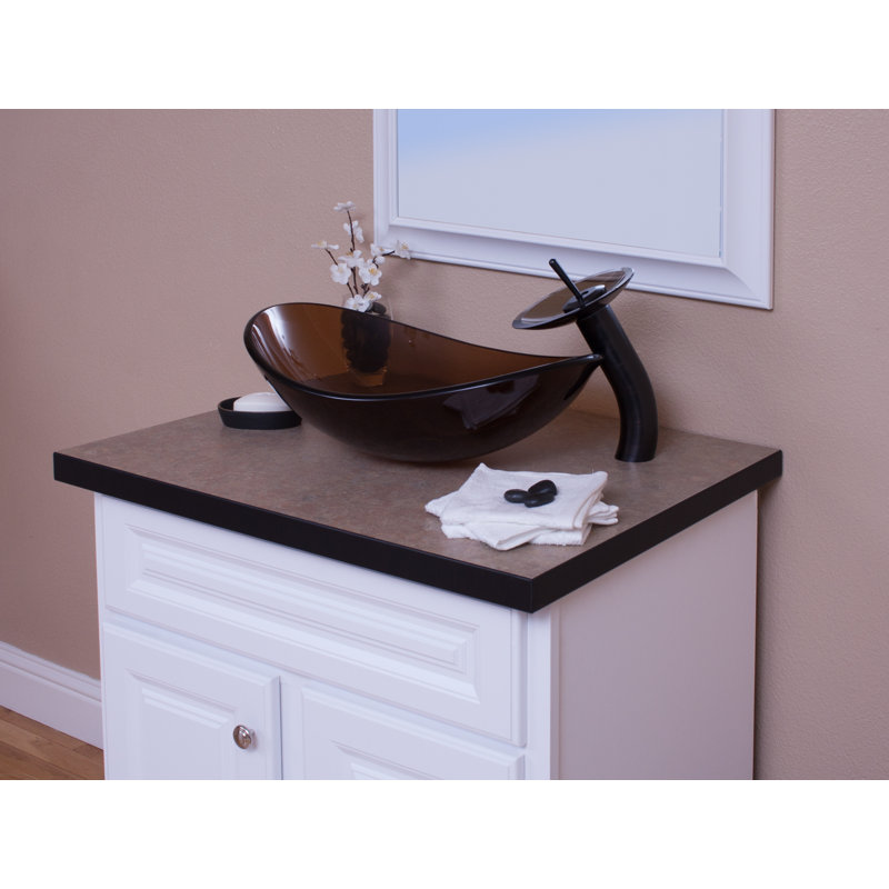 Robinet de salle de bain vasque, Bronze huilé