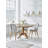 Antipus Teak Round Solid Wood Dining Table