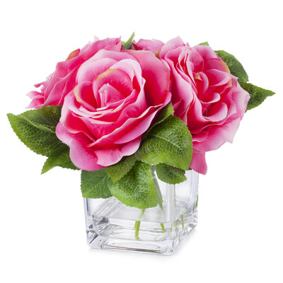 Roses Arrangement in Vase