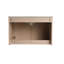 Meuble-lavabo simple 54 po avec armoire supérieure, lavabo en céramique et conception sans poignée 54 po-132947840-132947837