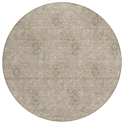 Leis Floral Indoor Rug