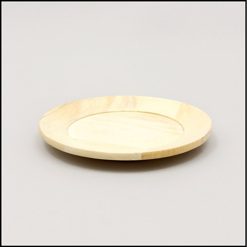 Handcrafted 13" Wood Charger Plate Wooden Dinning Placemat Artisan Wood Tableware