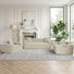 3-Piece Modern Boneless Living Room Set With Loveseat, Armchair And Sofa
