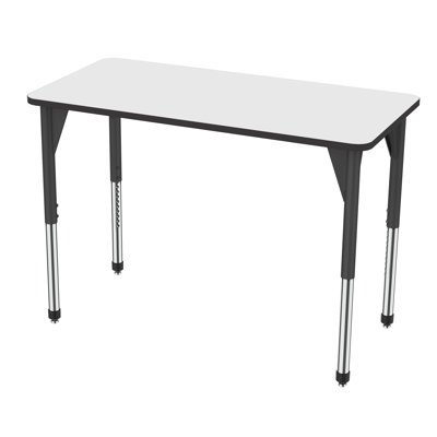 Table d'activités rectangulaire à hauteur réglable Premier Series Whiteboard