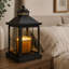 Lampe-lanterne avec minuterie et gradateur