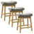  Gray Linen Seat/ Wood Frame