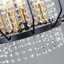 Lustre en cristal 4 lumières