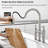 KIKO HOME Pull Down Kitchen Faucet-99082660