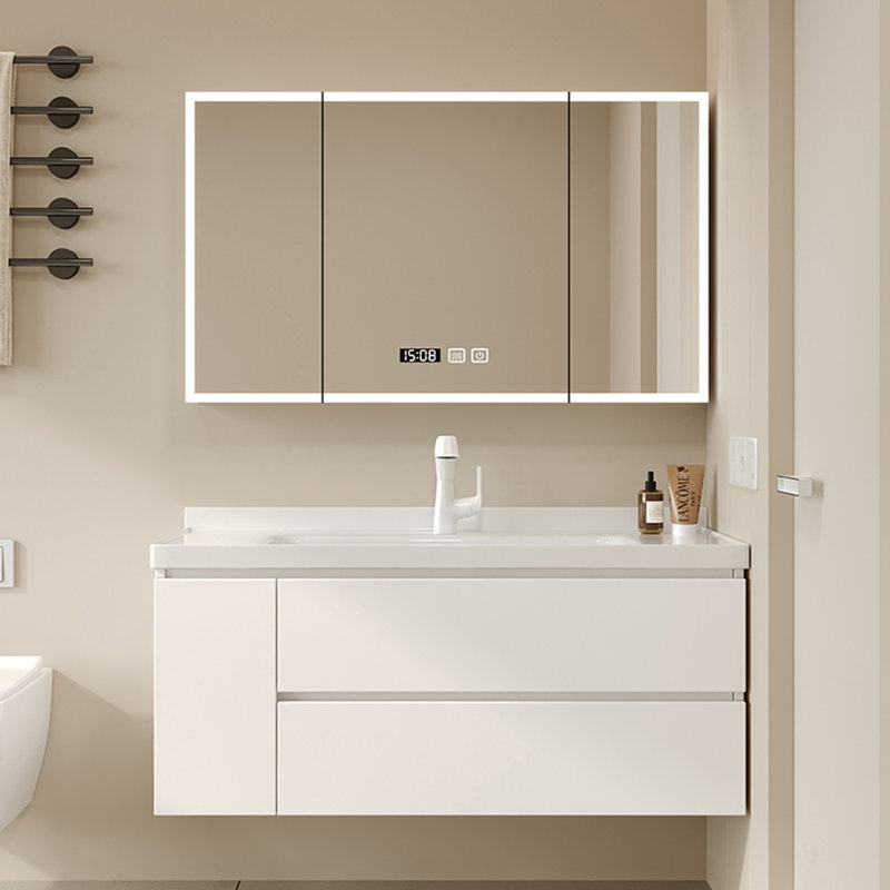 Élégante armoire de salle de bain exquise