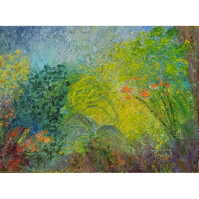 Garden Again Print by Marsha Heller