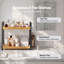  Bathroom Organiser Countertop Perfume Skincare Storage Shelf Natural-445851390