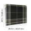 Westley Black Plaid Wallpaper-222011465