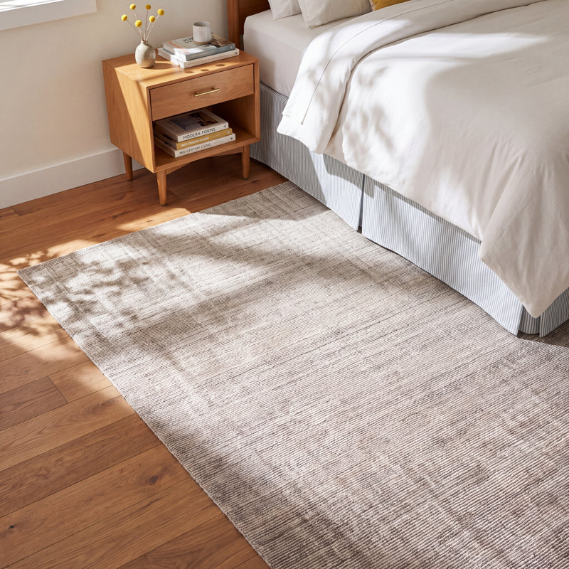 Matias Indoor Rug, Brown/Cream, Rectangle 6' x 9'