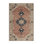 Machine Washable Overdyed Brown Area Rug