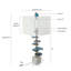 Lampe de table Woodcroft-526638952