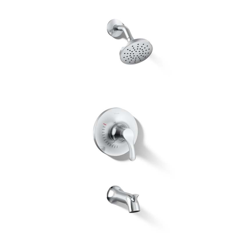 Simplice Rite-Temp Pressure-Balancing Bath And Shower Faucet Trim Set, 1.75 Gpm, Polished Chrome
