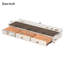 Tablette flottante de 47 po avec tiroir, coiffeuse murale polyvalente, bureau monté, table flottante pour chambre à coucher, salle de bain, coiffeurs, blanc et doré