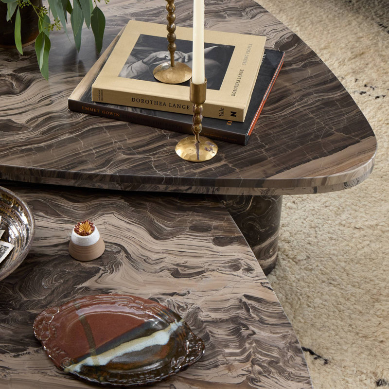 Zion Marble Nesting Coffee Table