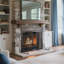2 Double Door Iron Fireplace Door