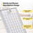 48"W×32"D Rectangle Solid Surface Single Threshold Shower Bases with Left Drain, Non-slip Design