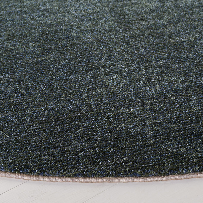Olivarria Lasa 104 Area Rug In Green, Round 4'
