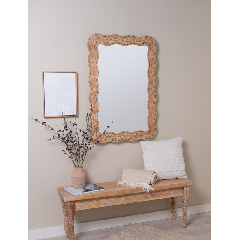 Erin Gates by Cooper Classic Scalloped Linden Accent Mirror