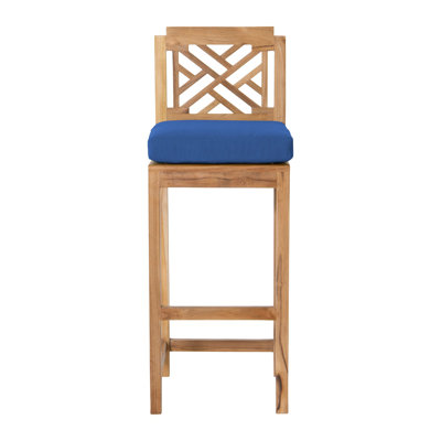 Ensemble de bar en bois massif avec tabourets Monterey