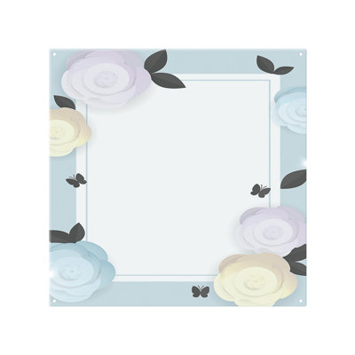 Pastel Flowers Splash Back