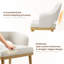 Chaise de salle à manger rembourrée moderne avec pieds en bois-185698491-192907627