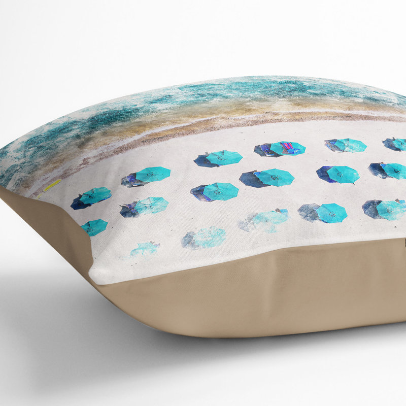 Square Cushion, Stone, 40cm H x 40cm W x 15cm D