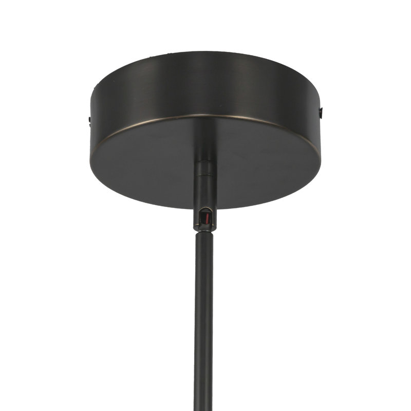 Astrid 6 - Light LED Chandelier, Urban Bronze