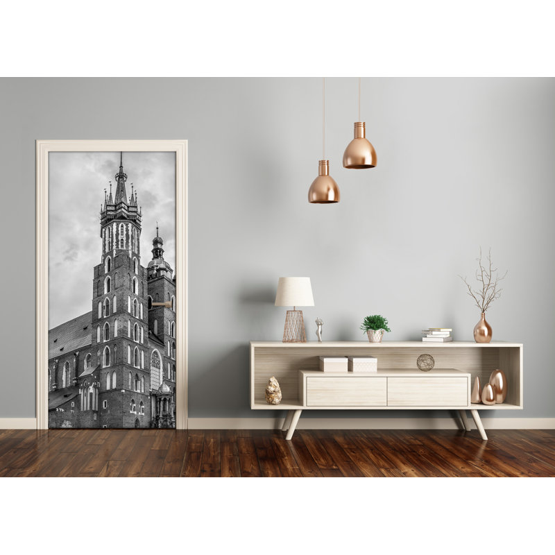 Krakow Poland Door Decal