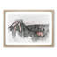 Clifton Suspension Bridge in Bristol in Abstract - Framed Print-55680492-55680498