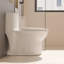 MEJE Elongated One Piece Toilet for small bathroom, Dual Flush, Soft Close Seat Cover, White