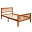 Lit plateforme en bois avec tête et pied de lit (chêne)-56282616