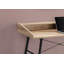 Computer Desk, Office Writing Desk With Storage Shelves And Metal Legs-71690139