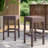 Apopka Polyethylene (PE) Wicker Outdoor Stool
