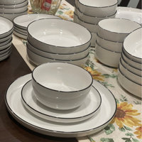 Gibson Home Oslo 16-Piece Porcelain Dinnerware Set