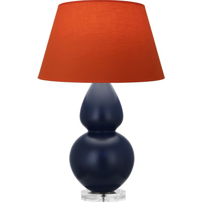 Lampe de table matte à double gourde