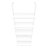 Bookshelf, Bookcase, Etagere, Ladder, 5 Tier, 72"H, Office, Bedroom Laminate Metal, Contemporary, Modern