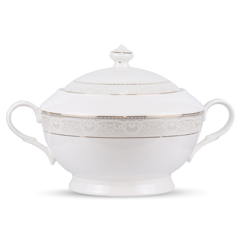 Soupière en porcelaine Marquette