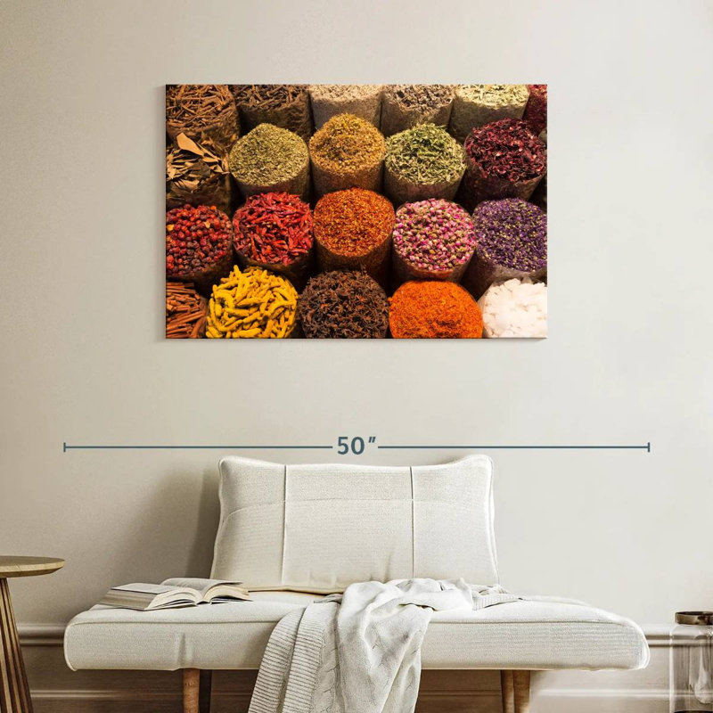 Yarlin Spice Baskets, 26" H x 39" W