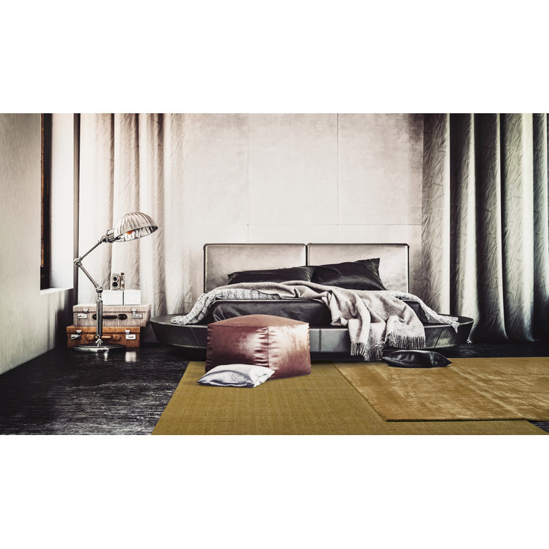Mandwe Solid Colour Hand Woven Area Rug, Rectangle 200 x 300cm
