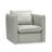 Brittana 36'' Wide Genuine Leather Top Grain Leather Swivel Club Chair-40799539