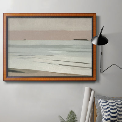 Toile encadrée haut de gamme Mute Tonal Horizon II - prête à être suspendue