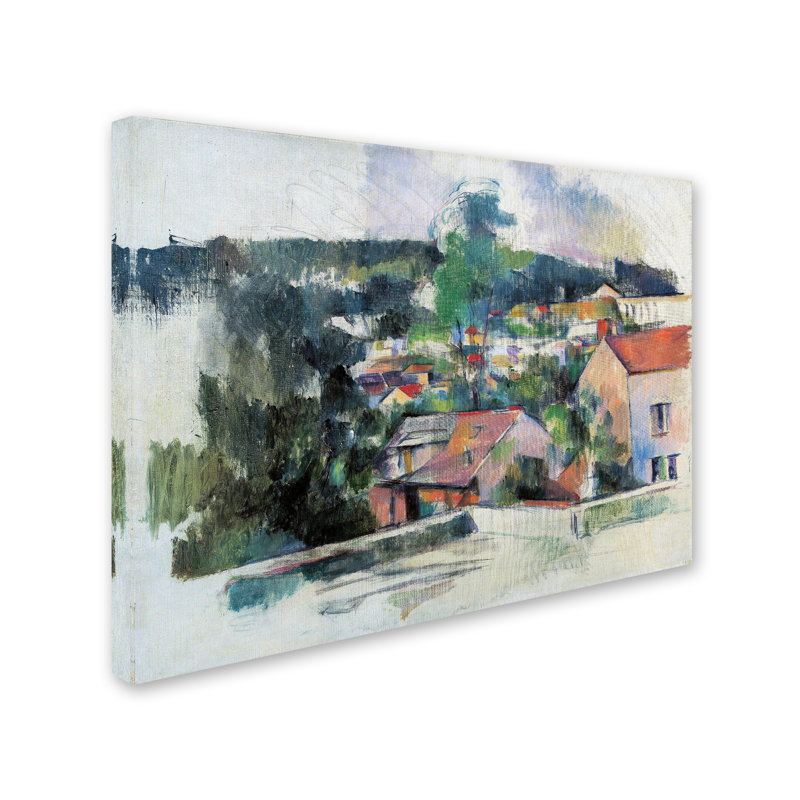 « landscape », reproduction sur toile tendue, H 35 po x l 47 po