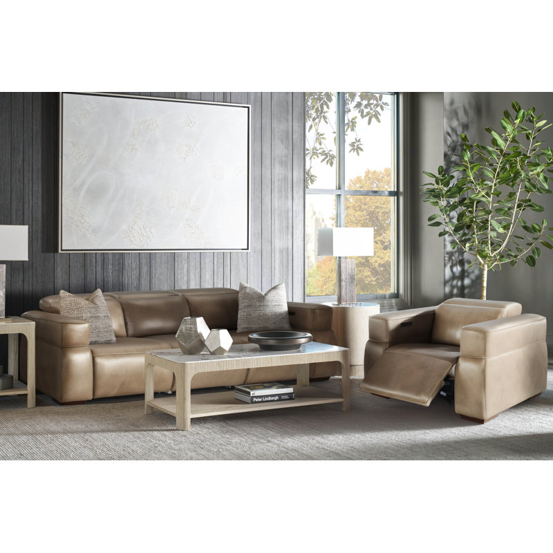 Matteo Reclining Chair, LE0601 Genuine Leather
